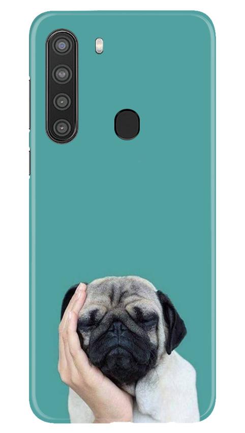 Puppy Mobile Back Case for Samsung Galaxy A21 (Design - 333)
