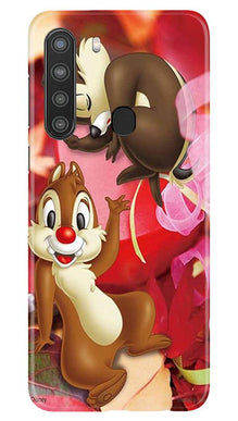 Chip n Dale Mobile Back Case for Samsung Galaxy A21 (Design - 349)