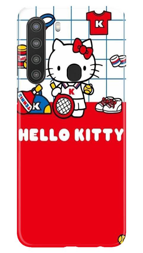 Hello Kitty Mobile Back Case for Samsung Galaxy A21 (Design - 363)