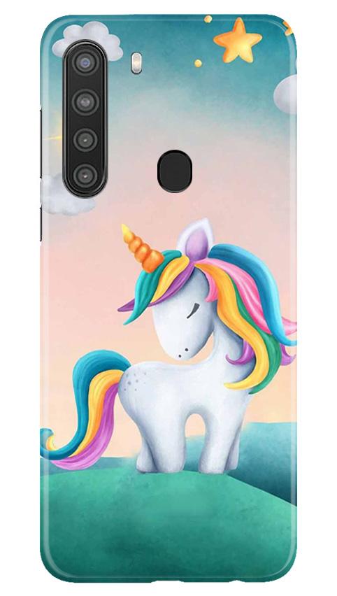 Unicorn Mobile Back Case for Samsung Galaxy A21 (Design - 366)
