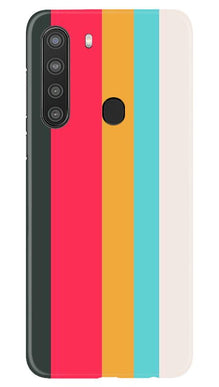 Color Pattern Mobile Back Case for Samsung Galaxy A21 (Design - 369)