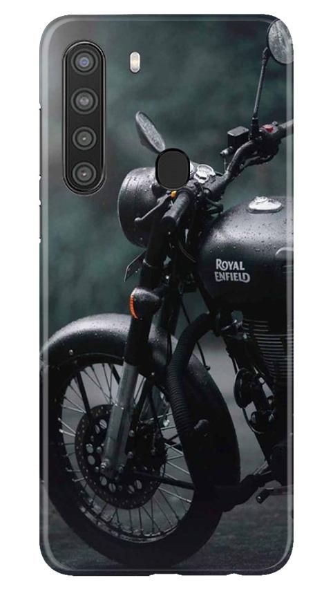 Royal Enfield Mobile Back Case for Samsung Galaxy A21 (Design - 380)