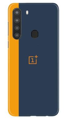 Oneplus Logo Mobile Back Case for Samsung Galaxy A21 (Design - 395)