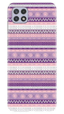 Zigzag line pattern3 Mobile Back Case for Samsung Galaxy A22 (Design - 11)