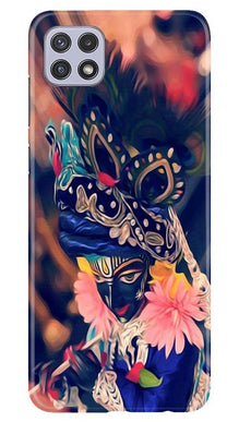 Lord Krishna Mobile Back Case for Samsung Galaxy A22 (Design - 16)