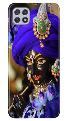 Lord Krishna4 Mobile Back Case for Samsung Galaxy A22 (Design - 19)