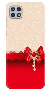 Gift Wrap3 Mobile Back Case for Samsung Galaxy A22 (Design - 36)