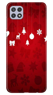 Christmas Mobile Back Case for Samsung Galaxy A22 (Design - 78)