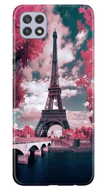 Eiffel Tower Mobile Back Case for Samsung Galaxy A22  (Design - 101)