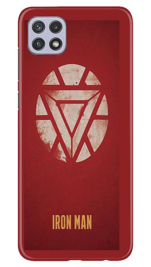 Iron Man Superhero Case for Samsung Galaxy A22  (Design - 115)