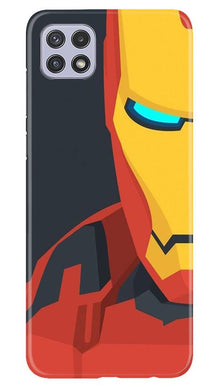 Iron Man Superhero Mobile Back Case for Samsung Galaxy A22  (Design - 120)