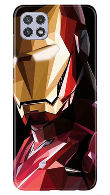 Iron Man Superhero Mobile Back Case for Samsung Galaxy A22  (Design - 122)