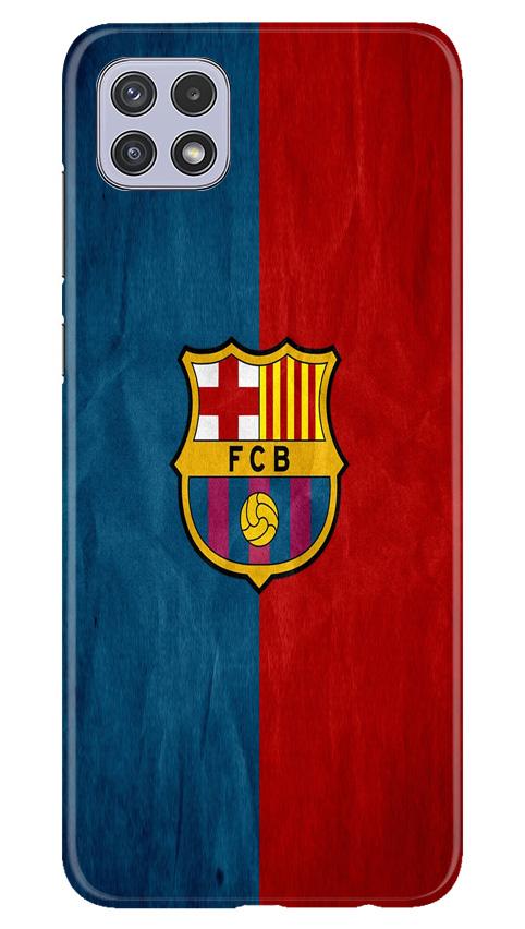 FCB Football Case for Samsung Galaxy A22  (Design - 123)