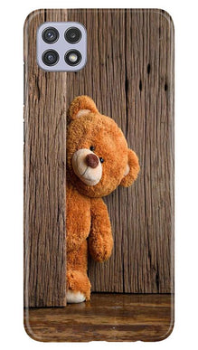 Cute Beer Mobile Back Case for Samsung Galaxy A22  (Design - 129)