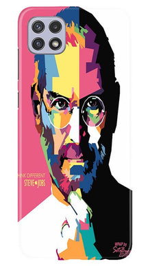 Steve Jobs Mobile Back Case for Samsung Galaxy A22  (Design - 132)
