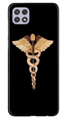 Doctor Logo Mobile Back Case for Samsung Galaxy A22  (Design - 134)