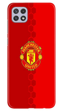 Manchester United Mobile Back Case for Samsung Galaxy A22  (Design - 157)