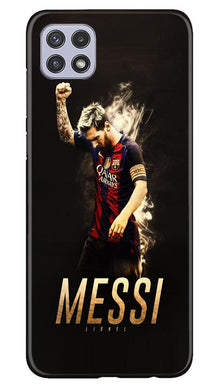Messi Mobile Back Case for Samsung Galaxy A22  (Design - 163)