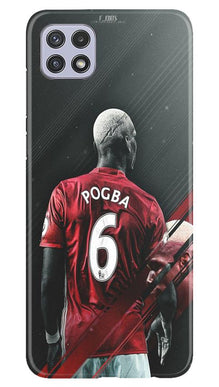 Pogba Mobile Back Case for Samsung Galaxy A22  (Design - 167)