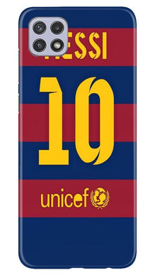 Messi Mobile Back Case for Samsung Galaxy A22  (Design - 172)