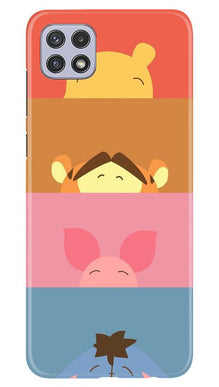 Cartoon Mobile Back Case for Samsung Galaxy A22 (Design - 183)