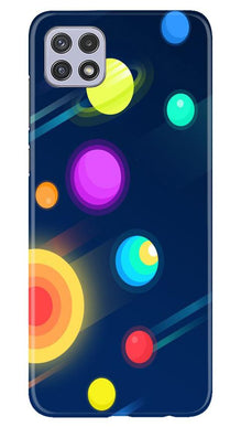 Solar Planet Mobile Back Case for Samsung Galaxy A22 (Design - 197)