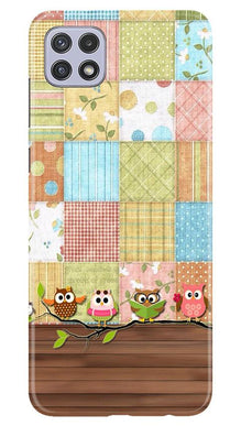 Owls Mobile Back Case for Samsung Galaxy A22 (Design - 202)