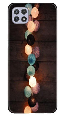 Party Lights Mobile Back Case for Samsung Galaxy A22 (Design - 209)