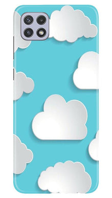 Clouds Mobile Back Case for Samsung Galaxy A22 (Design - 210)