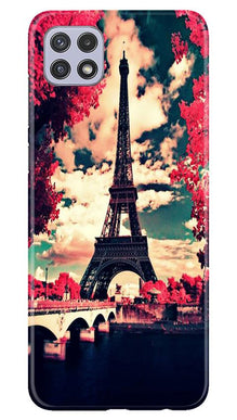Eiffel Tower Mobile Back Case for Samsung Galaxy A22 (Design - 212)