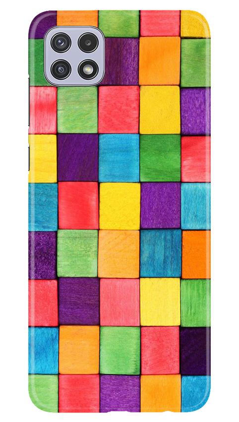 Colorful Square Case for Samsung Galaxy A22 (Design No. 218)