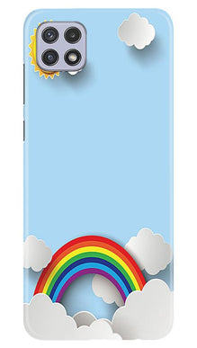 Rainbow Mobile Back Case for Samsung Galaxy A22 (Design - 225)
