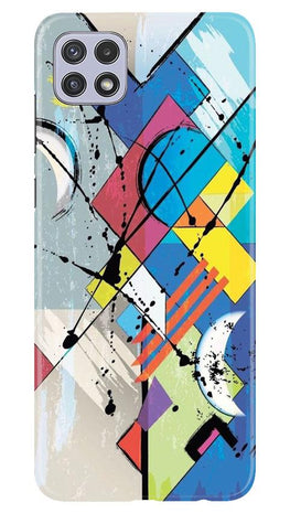 Modern Art Case for Samsung Galaxy A22 (Design No. 235)