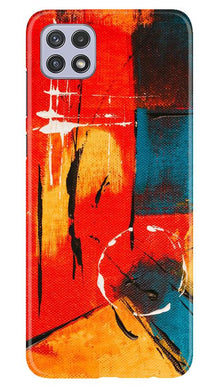 Modern Art Mobile Back Case for Samsung Galaxy A22 (Design - 239)
