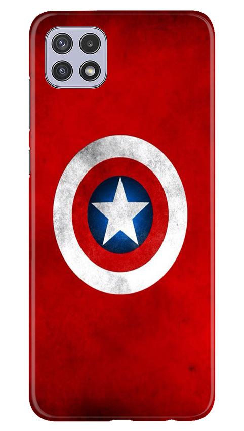 Captain America Case for Samsung Galaxy A22 (Design No. 249)