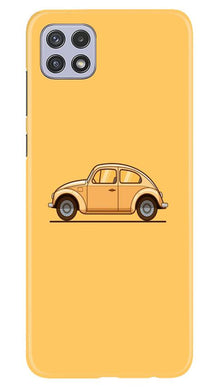 Vintage Car Mobile Back Case for Samsung Galaxy A22 (Design - 262)