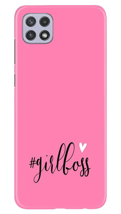 Girl Boss Pink Case for Samsung Galaxy A22 (Design No. 269)