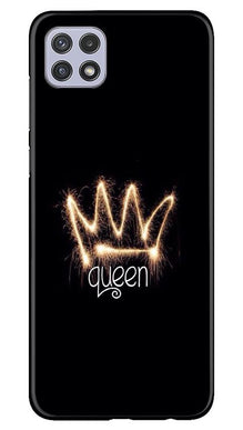Queen Mobile Back Case for Samsung Galaxy A22 (Design - 270)