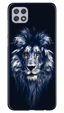Lion Mobile Back Case for Samsung Galaxy A22 (Design - 281)