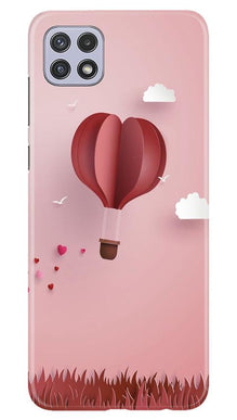 Parachute Mobile Back Case for Samsung Galaxy A22 (Design - 286)