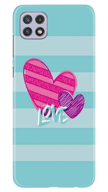 Love Mobile Back Case for Samsung Galaxy A22 (Design - 299)