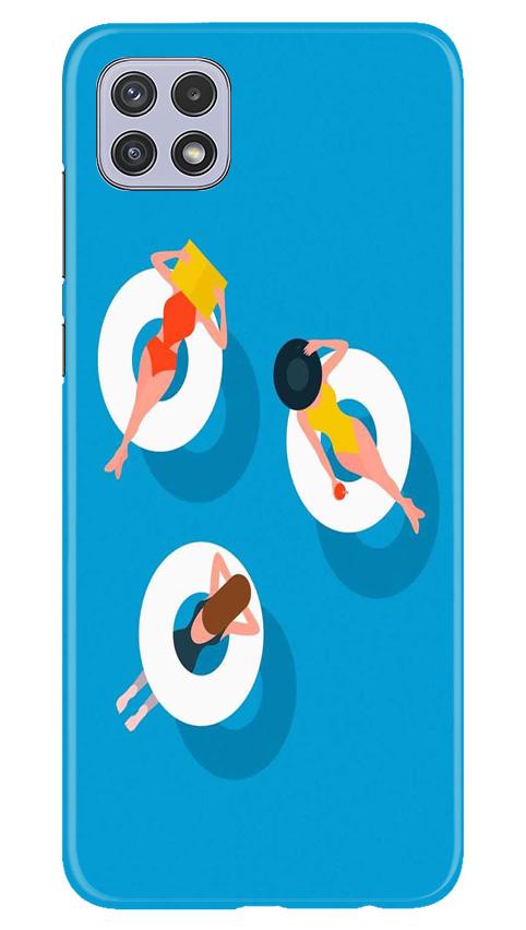 Girlish Mobile Back Case for Samsung Galaxy A22 (Design - 306)