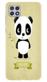Panda Bear Mobile Back Case for Samsung Galaxy A22 (Design - 317)