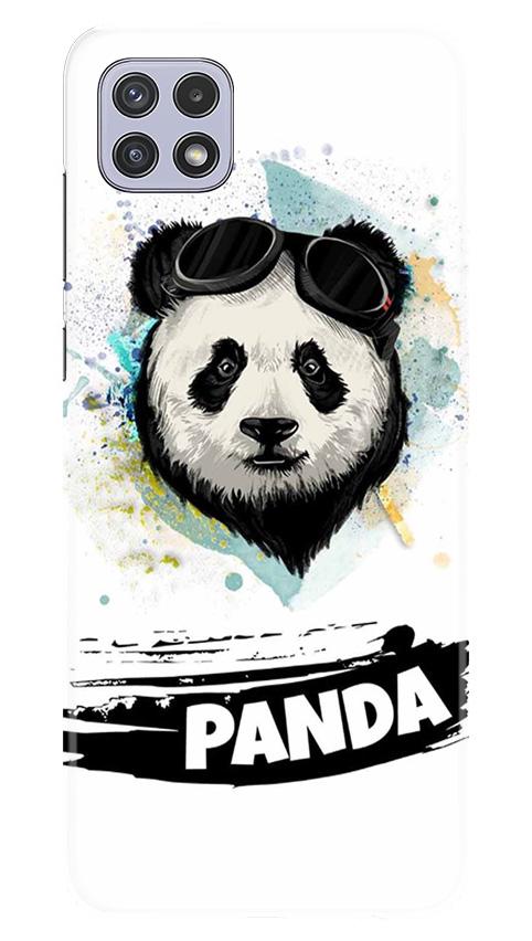 Panda Mobile Back Case for Samsung Galaxy A22 (Design - 319)