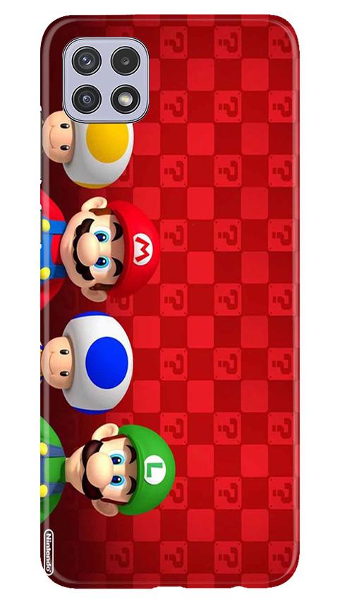 Mario Mobile Back Case for Samsung Galaxy A22 (Design - 337)