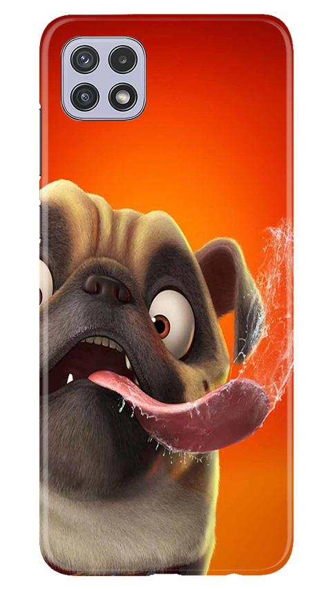 Dog Mobile Back Case for Samsung Galaxy A22 (Design - 343)