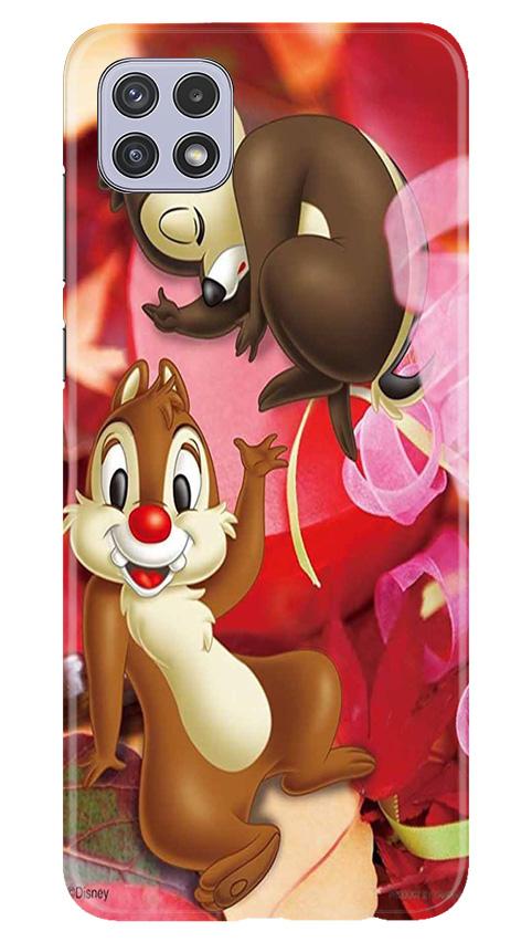 Chip n Dale Mobile Back Case for Samsung Galaxy A22 (Design - 349)