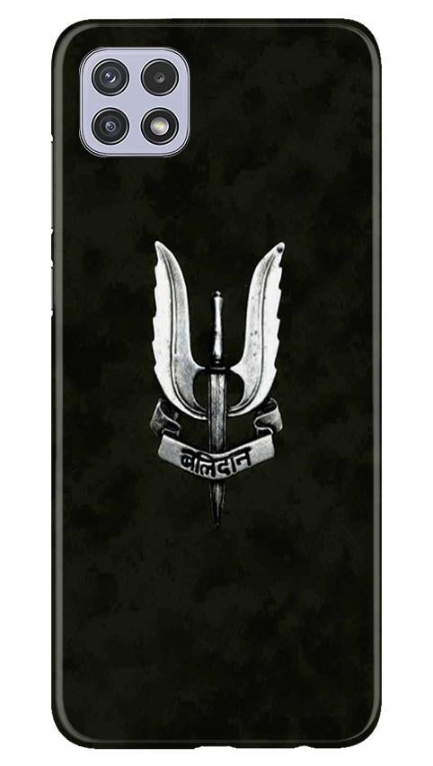 Balidaan Mobile Back Case for Samsung Galaxy A22 (Design - 355)