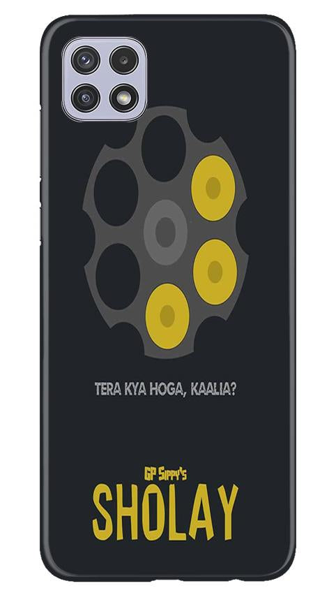 Sholay Mobile Back Case for Samsung Galaxy A22 (Design - 356)