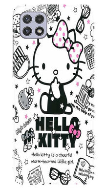 Hello Kitty Mobile Back Case for Samsung Galaxy A22 (Design - 361)